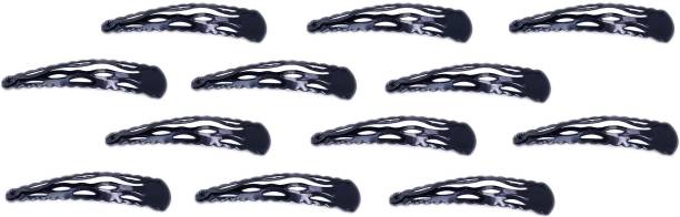 One Personal Care Pack of 12 Fine & Sleek, Designer Handy Hair Fix for Formal/School Wear Hair Accessory Set