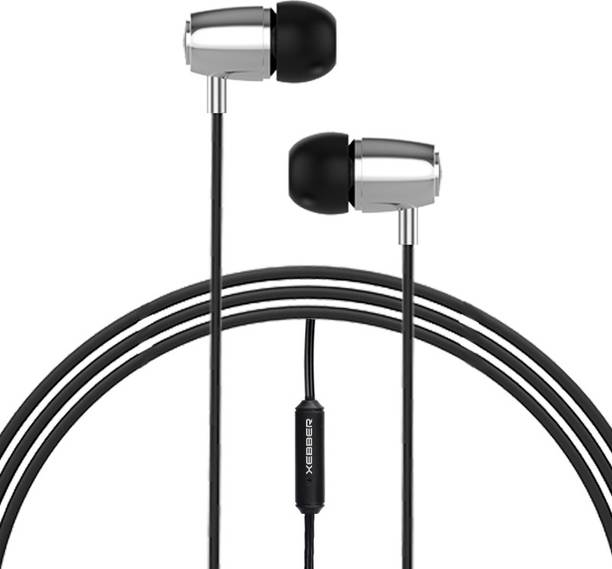 Top Headset Jack Connection cheap price 5stars Flipkart in India 54 XEBBER PowerRock DT-215 in Ear Headphone Phone with Mic & Remote Wired Headset