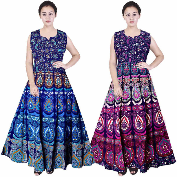 cotton maxi flipkart