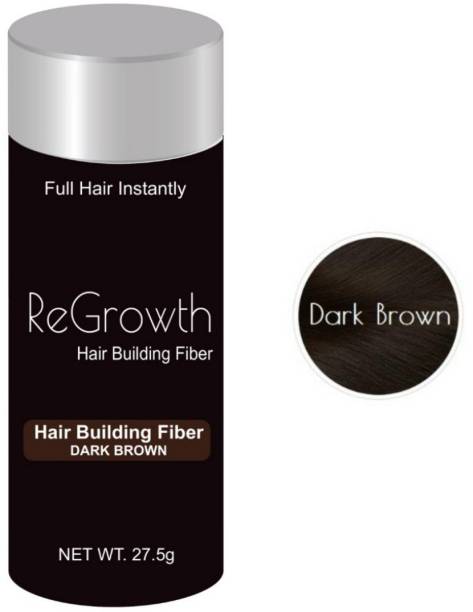 Regrowth Fiber, Hair loss Concealer 27.5G Dark Brown Hair Volumizing Hair Volumizer Hair Conditioning Treatment, Hair Thickening