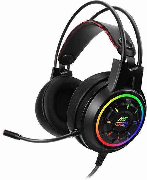 Top Headset Xbox 1 cheap price 5stars Flipkart in India 38 Ant Esports H707 HD RGB LED for PC, PS4, Xbox One Wired Gaming Headset