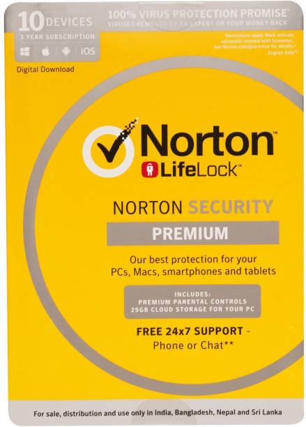 Norton Security Premium 10 User 3 Years