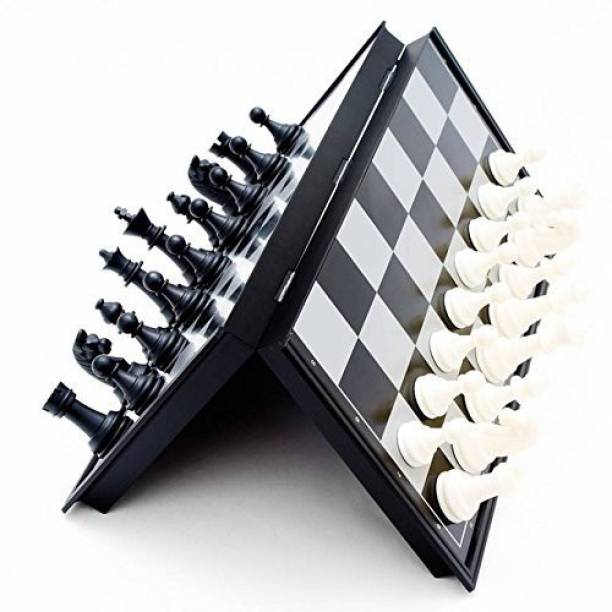 unique star Chess Folding Magnetic Travel Set - 9" Board Game Board Game Accessories Board Game