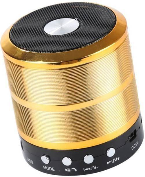 Buy Genuine Woofer Rechargeable Battery Mini 887, Dual USB Cable 5 W Bluetooth Speaker