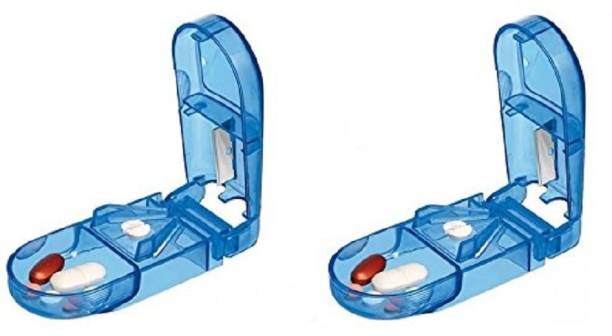Ezy Set of 2 Tablet Cutters EZ-TC-02 Pill Cutter Pill Cutter