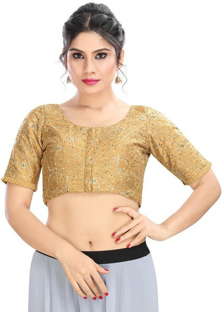 golden blouse flipkart