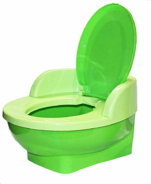 ONLINE CHOICE Baby Toilet Training Potty Seat with Upper Closing Lid and Removable Bowl Potty Seat