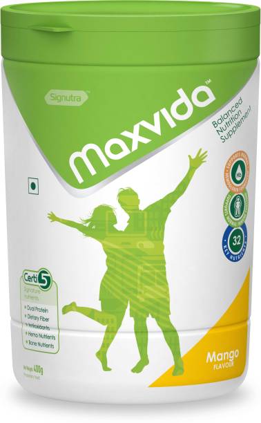 Signutra Maxvida Balanced Nutrition Supplement for Adults(Mango) Protein Blends