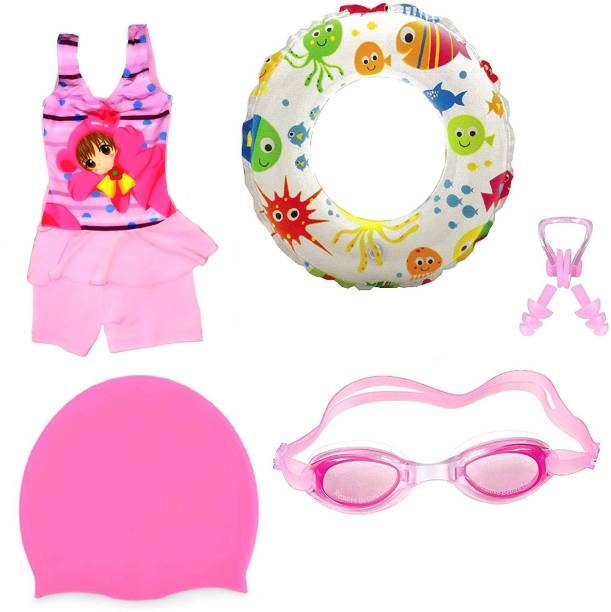 Tempest Doll Swimming Kit for Girls with Swimming Tube(4-5 Years) Swimming Kit