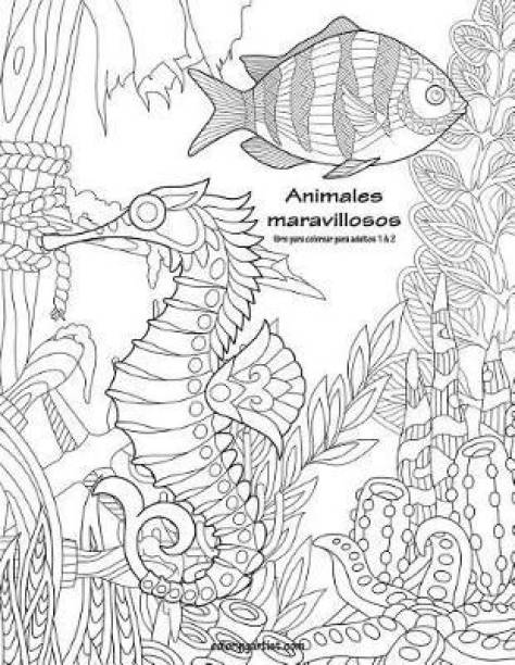 Animales maravillosos libro para colorear para adultos ...