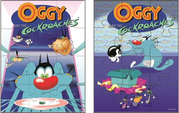 FUNSKOOL Oggy 2 in 1 Puzzle