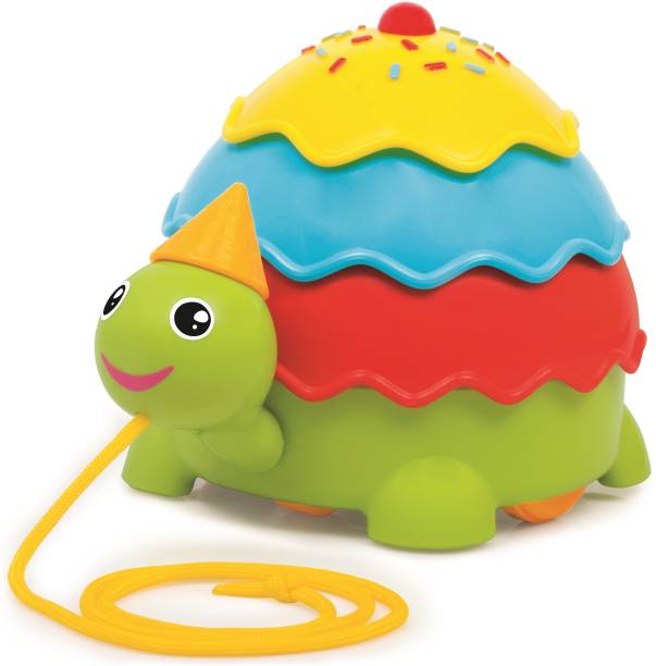 Giggles ICE CREAM TURTLE , As Turtle walks - the scoops magically rotate in opposite direction