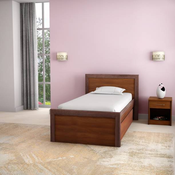 Godrej Interio Adriana Engineered Wood Single Drawer Bed