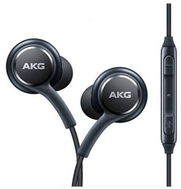 ASWORLD AKG Type -C Jack Handsfree with Microphone For All Phones Wired Headset Wired Headset