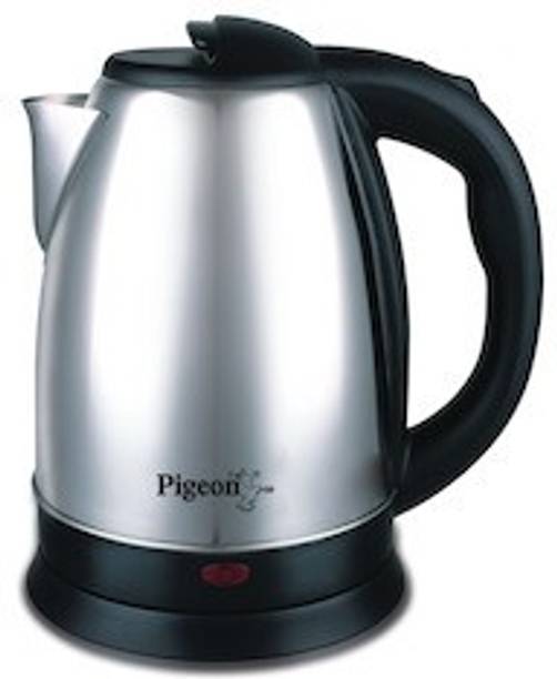 Pigeon FAVOURITE Electric Kettle(1.8 L, Silver, Black) Flipkart Deal