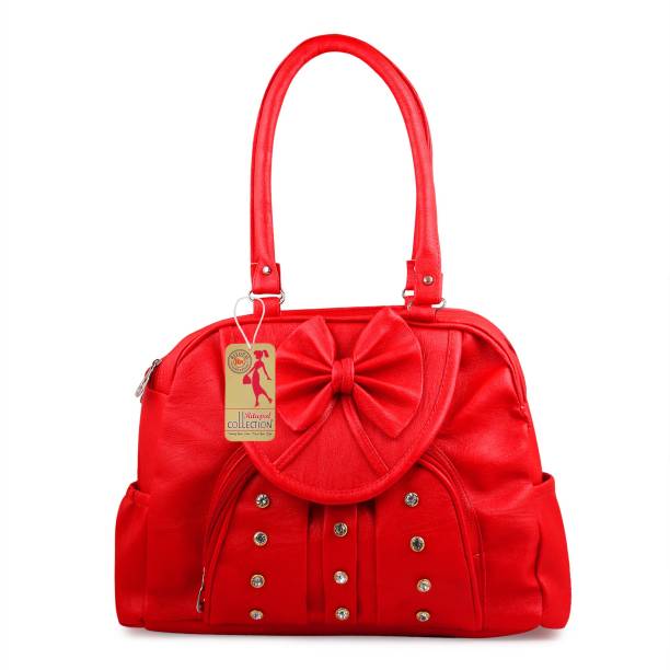 Women Red Hand-held Bag - Regular Size Price in India