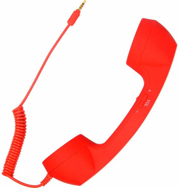 Top Headset Tablet Uses cheap price 5stars Flipkart in India 41 Wifton VII WS-113 Coco Phone Retro Handset (3.5mm) Wired Headset