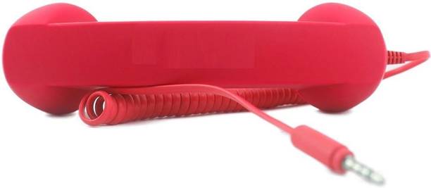Top Headset Tablet Uses cheap price 5stars Flipkart in India 62 Wifton XII-32 Retro Telephone Style Phone 3.5mm Handset with Pickup Wired Headset