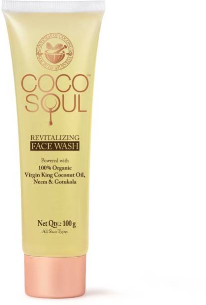 Coco Soul with Coconut Neem & Ayurveda Silicones Mineral Oil Face Wash