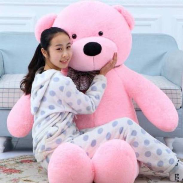 Lata 3 Feet Huggable Soft Stuff Pink Teddy - 90 cm
