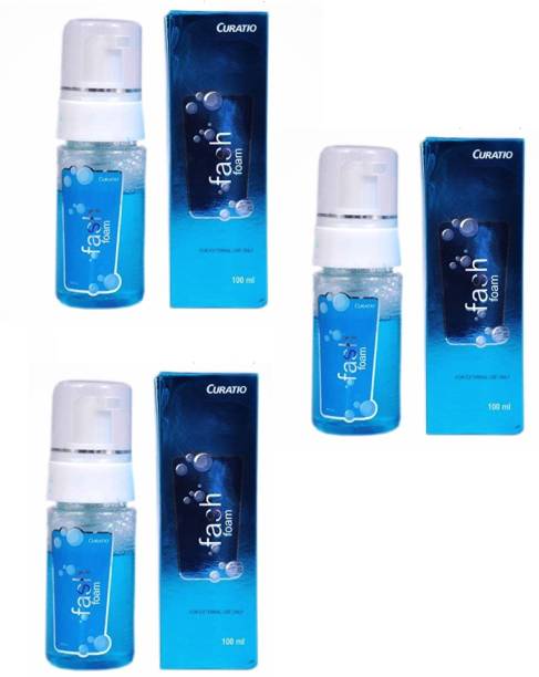 CURATIO FASH FORM FACE WASH PACK OF 3 Face Wash
