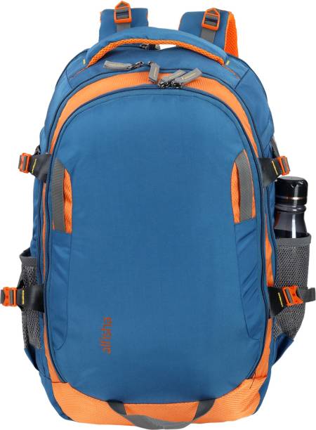 alfisha Plain Series Laptop Backpack Travel|Casual Backpack Weekender Hiking 48 L-Sky Blue