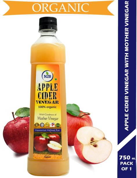 N2B ACV with Mother of Vinegar for Weight Loss 750 ml (Pack of 1) Vinegar