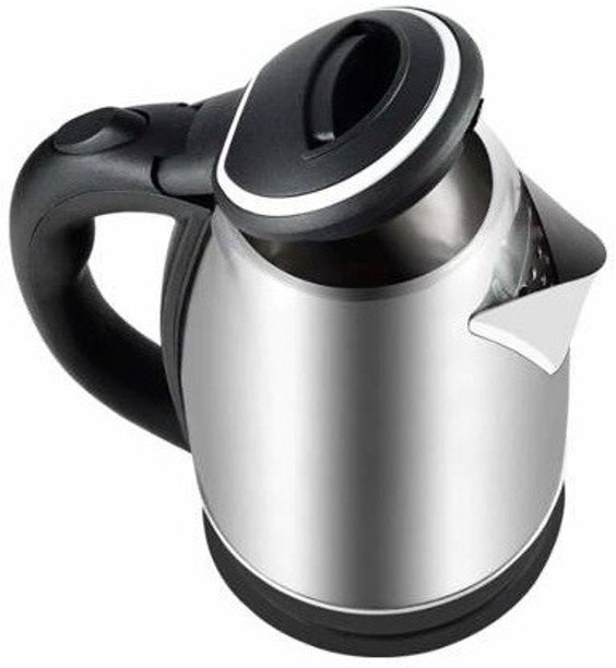 KitchenFest Cordless-08 1.8 L Electric Kettle (Sliver)