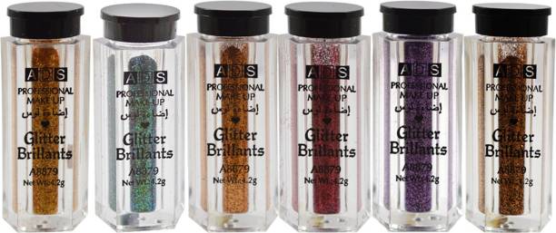 ads Professional Makeup Glitter Brillants A8879 In 6 Color Shades