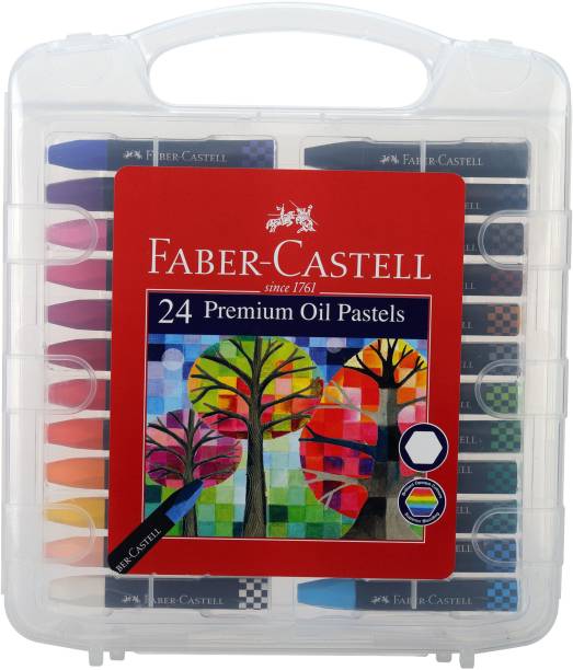FABER-CASTELL 24 Premium Oil Pastels