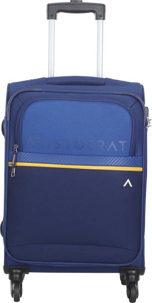ARISTOCRAT BREZZA 4W STROLLY (E) 58 BLUE Cabin Suitcase...