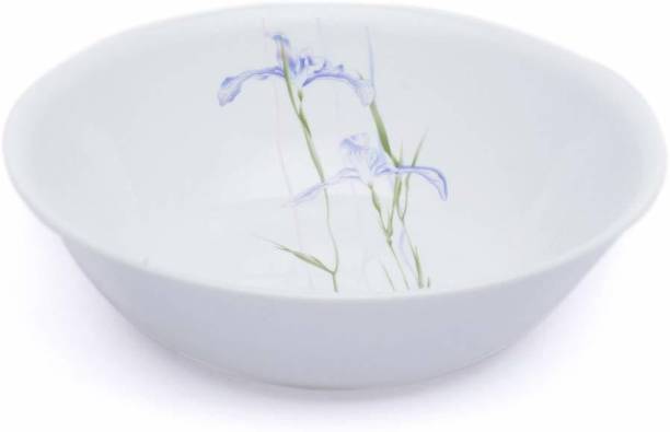 CORELLE Corelle Asia Shadow Iris Vegetable Dessert Bowl Set Glass Vegetable Bowl