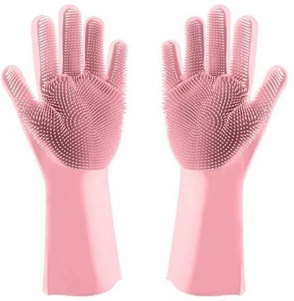 hand gloves for washing utensils online shopping