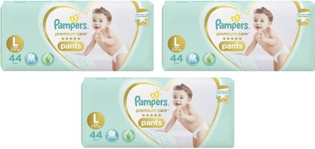 Pampers PREMIUM CARE BABY PANTS, SIZE LARGE, 44 PCS. PA...