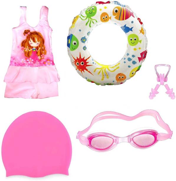 Tempest Doll Swimming Kit for Girls with Swimming Tube(2-3 Years) Swimming Kit