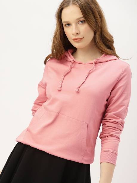 Dressberry Full Sleeve Solid Women Sweatshirt