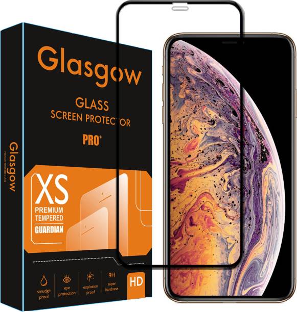 Glasgow Edge To Edge Tempered Glass for Apple iPhone XS