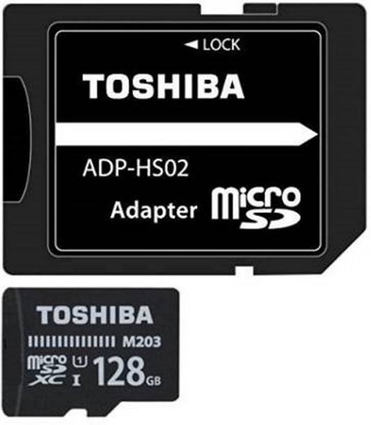 TOSHIBA M203 128 GB MicroSDXC Class 10 100 MB/s  Memory Card