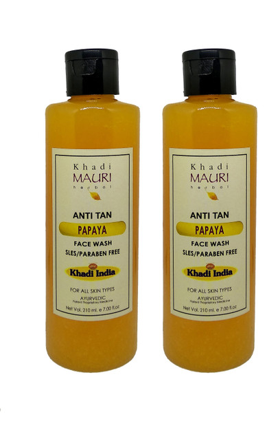 khadi mauri anti acne face wash