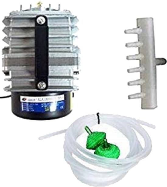 Venus Aqua Aquarium Electro Magnetic Air Pump with Pipe and Air Stones (ACO-004) Aquarium Tool
