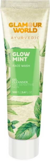 Glamour World Ayurvedic Glow Mint  - 100ml Face Wash