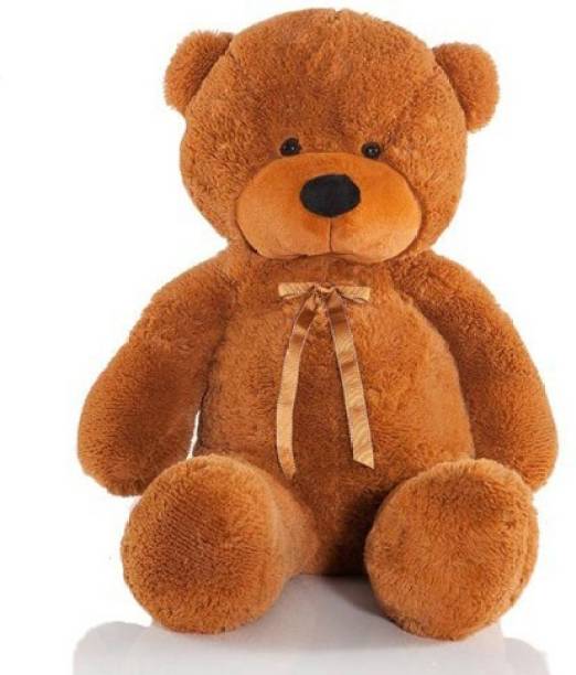 RIYASAT Cute Bootsy Brown 90 Cm 3 feet Huggable And Loveable For Someone Speci  - 90 cm