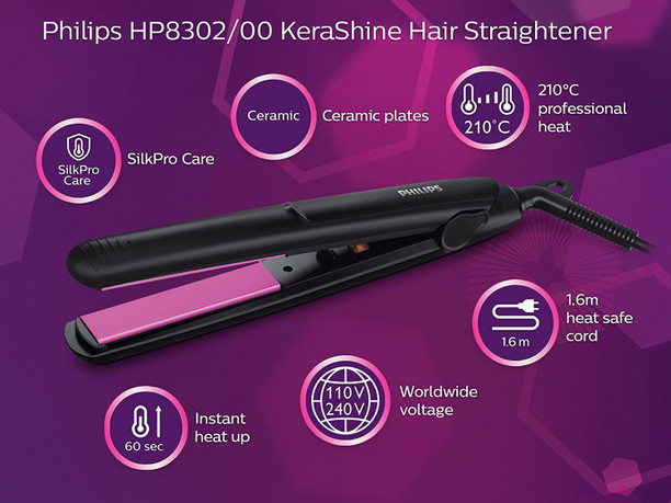 Hair strate machine philips clearance