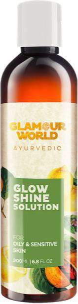 Glamour World Ayurvedic Glow Shine Solution - Brightening Treatment Men & Women