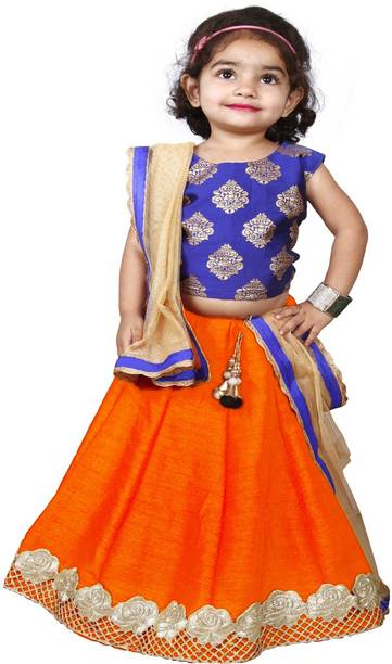 baby pattu langa blouse designs