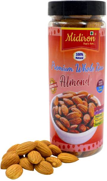 Midiron 100 % Natural Premium Whole Row Almonds ( 150 Gm) Almonds