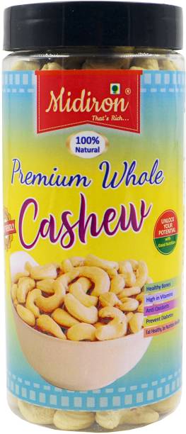 Midiron 100 % Natural Premium Plain Raw Cashews ( 200 Gm ) Cashews