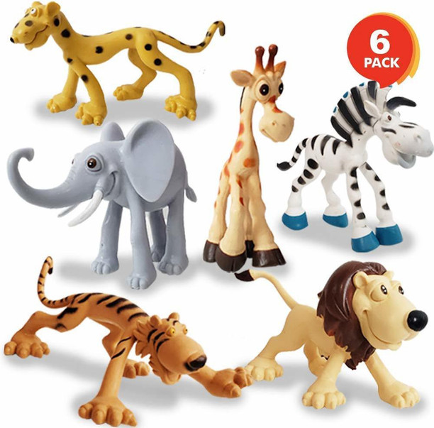 hard plastic animal toys