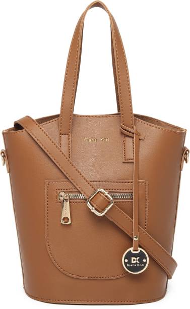 Diana Korr Women Brown Hand-held Bag