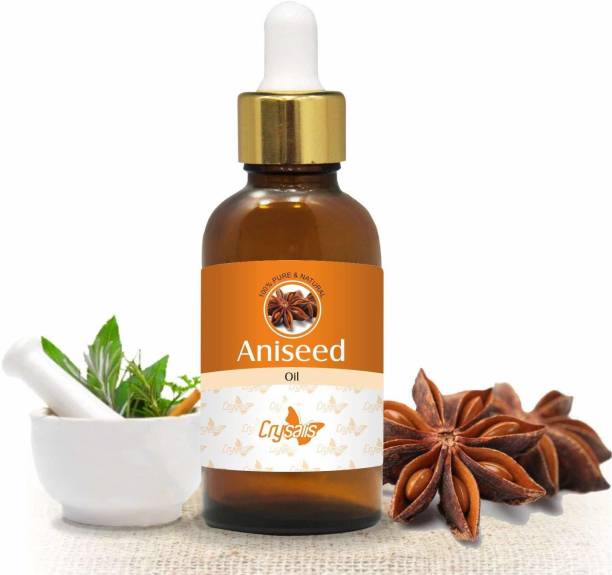 Crysalis Aniseed Oil with Dropper 100% Natural Pure Undiluted Uncut Essential Oil 30ml